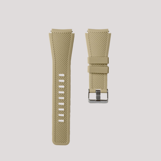 Armband Silikon Beige